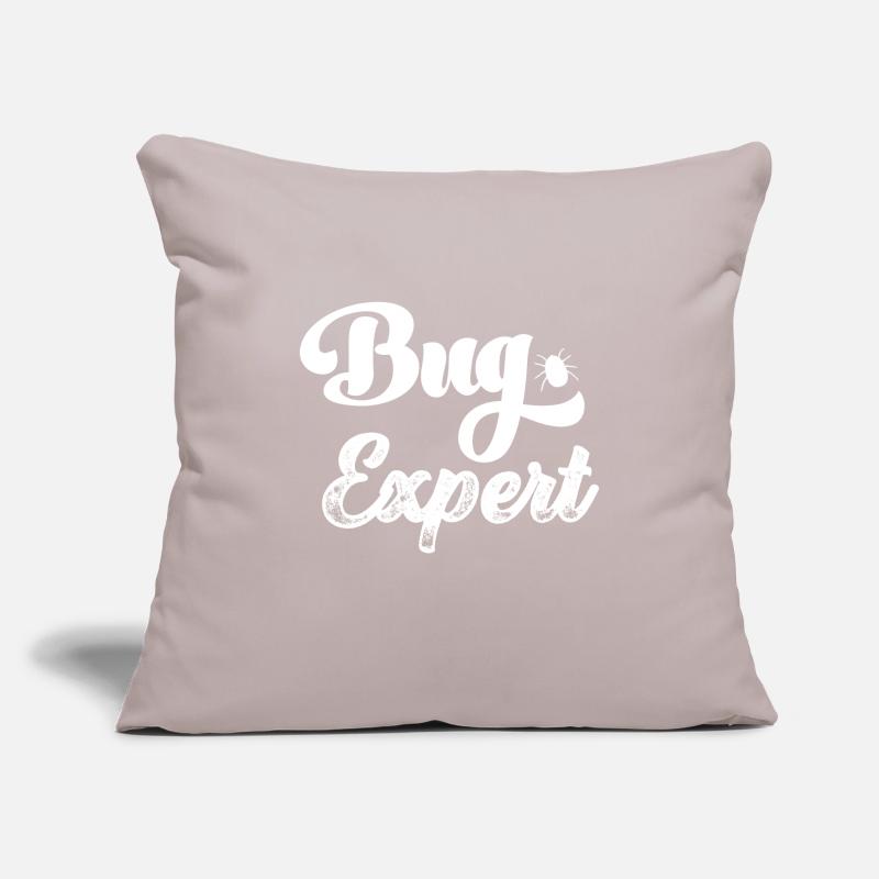 Bug Expert Bugs Gamer Computer Scientist Programming Coussin et housse de 45 x 45 cm