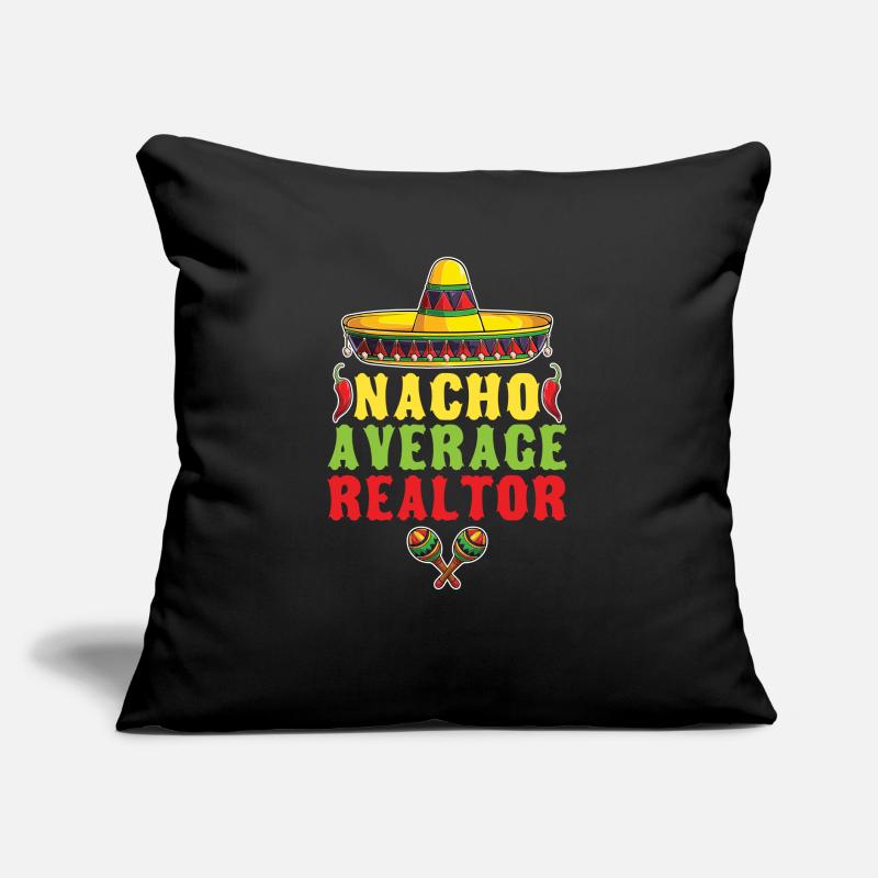 Nacho Average Broker For Sofa pillow with filling 45cm x 45cm
