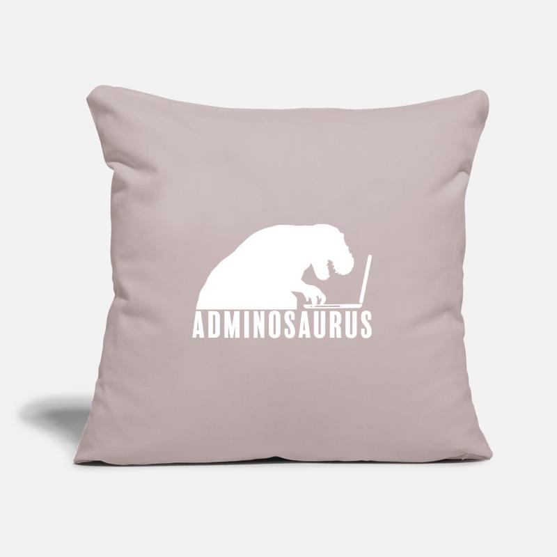 Admin Administrateur Informatique Ordinateur Coussin et housse de 45 x 45 cm
