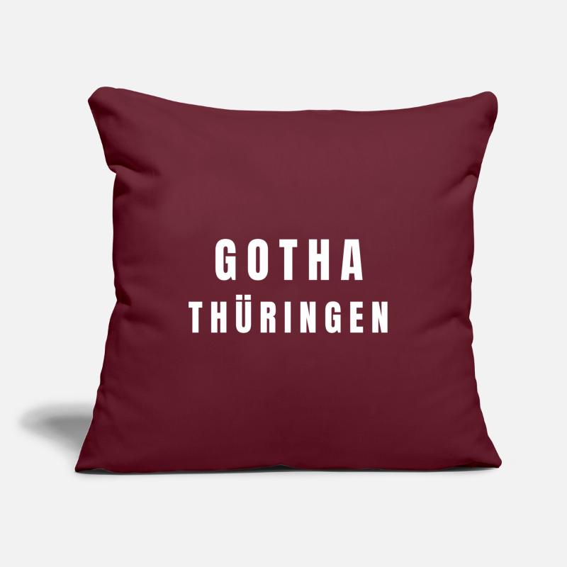 Gotha, Thuringia Sofa pillow with filling 45cm x 45cm