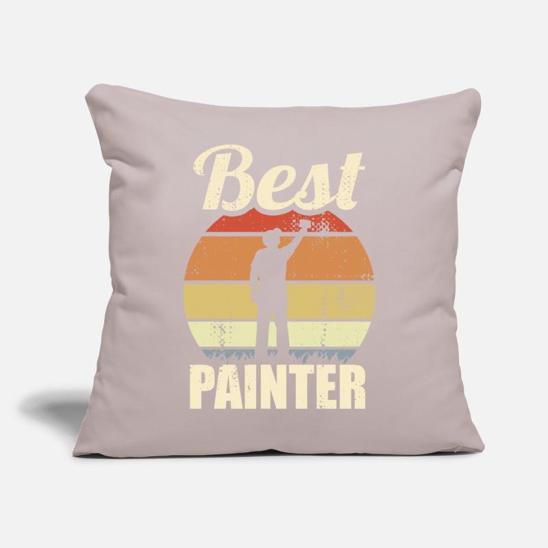 Bester Maler Sofakissen mit Füllung 45 x 45 cm