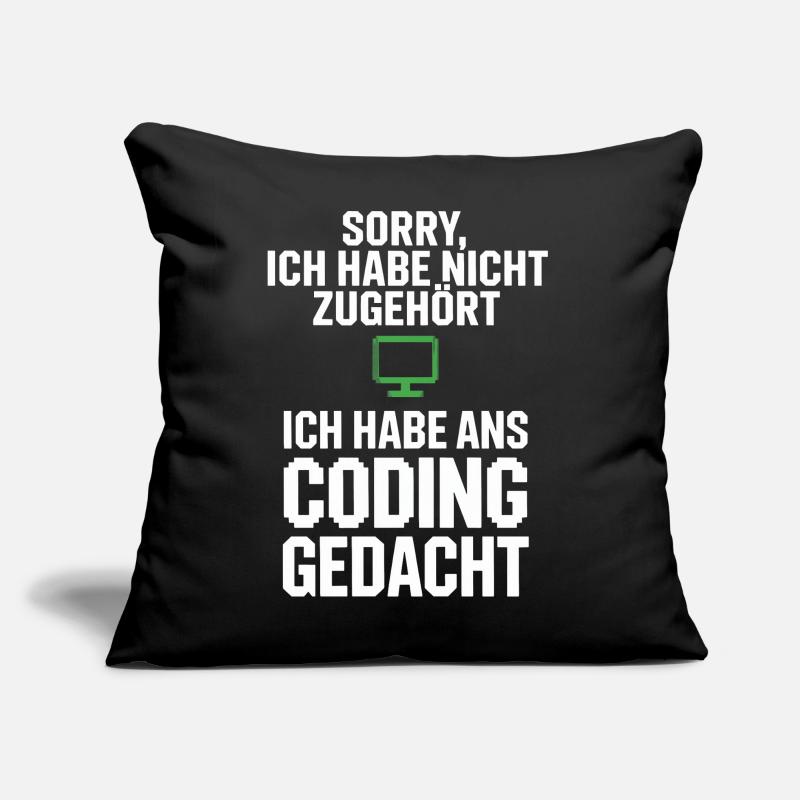 Désolé, j’ai pensé à coder Coussin et housse de 45 x 45 cm
