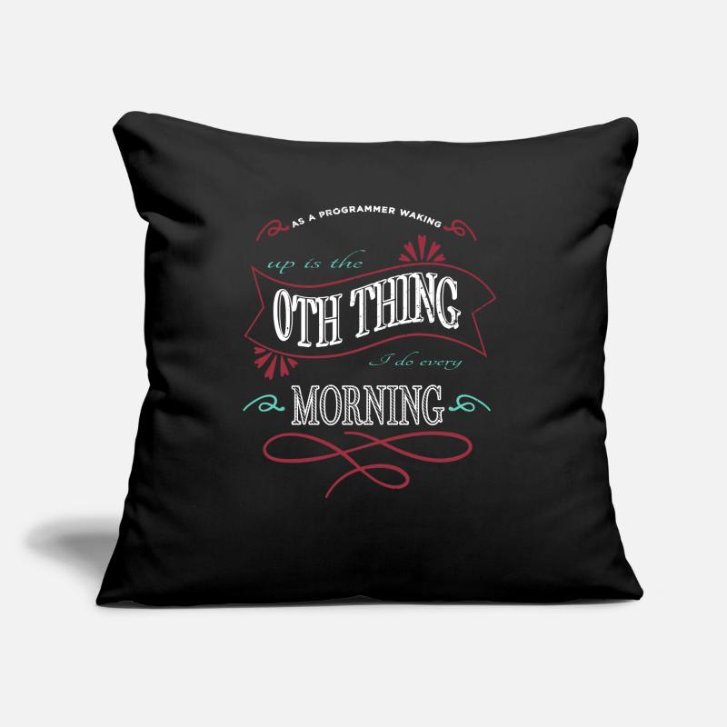 langage de programmation Coussin et housse de 45 x 45 cm