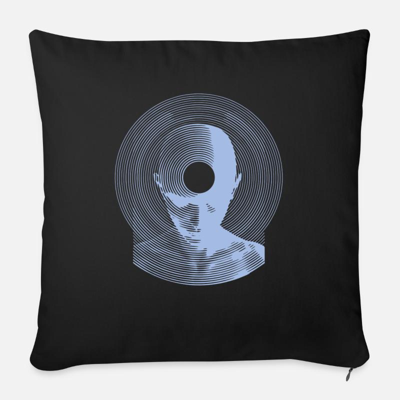 Zero 23 - Sofa pillow with filling 45cm x 45cm - black