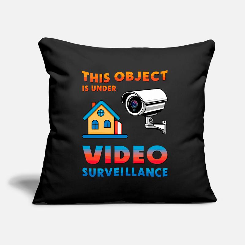 Surveillance d’objets Coussin et housse de 45 x 45 cm