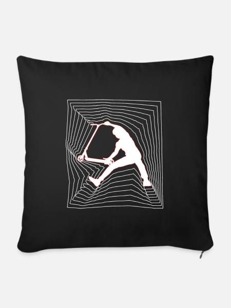 Fingerwhip 6 - Sofakissen mit Füllung 45 x 45 cm - Schwarz