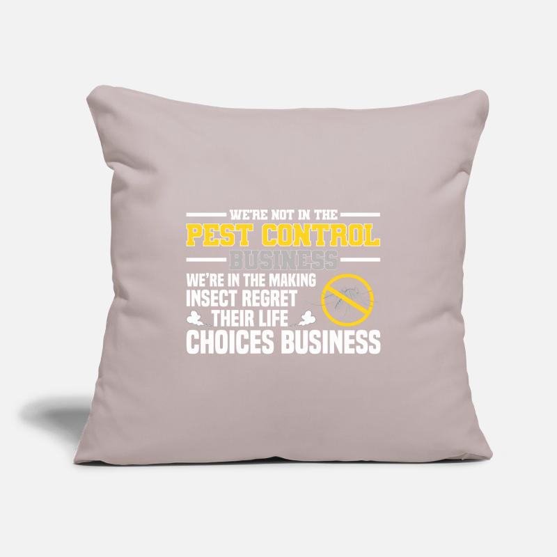 Schädlingsbekämpfer Sofakissen mit Füllung 45 x 45 cm