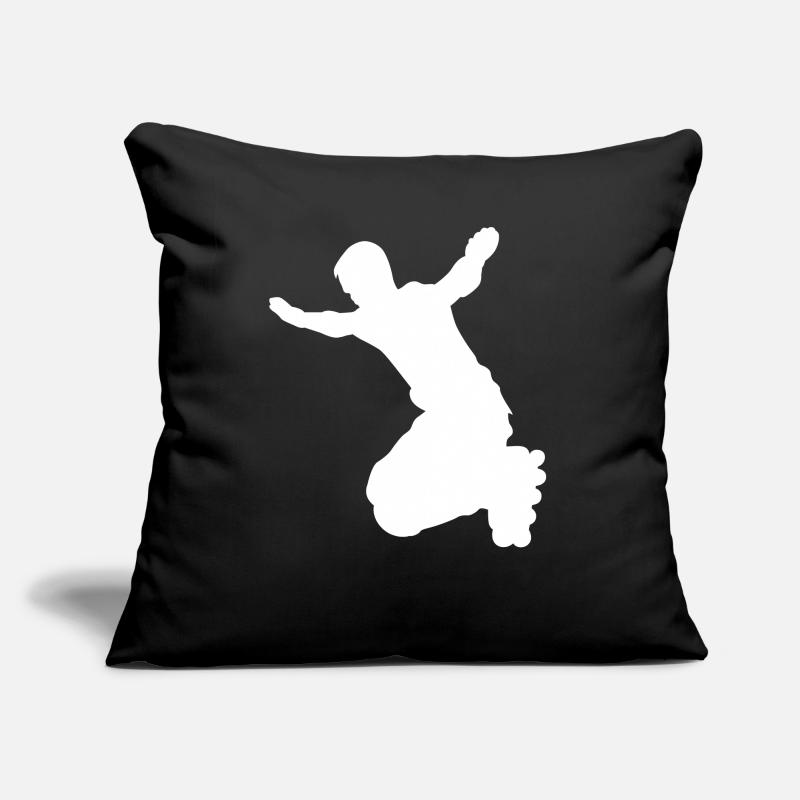 Inline Skater Rollerblades Roller skates Skating Sofa pillow with filling 45cm x 45cm