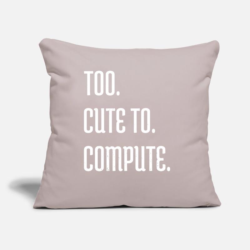 statement hacking coding hacking code Sofa pillow with filling 45cm x 45cm