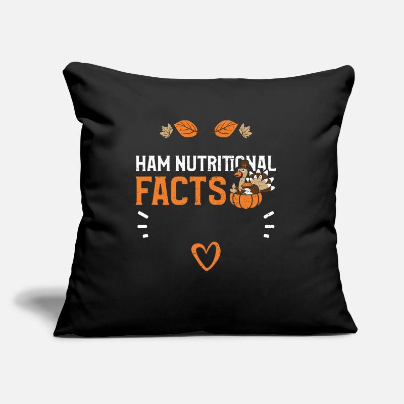 Ham Nutritional Facts Sofa pillow with filling 45cm x 45cm