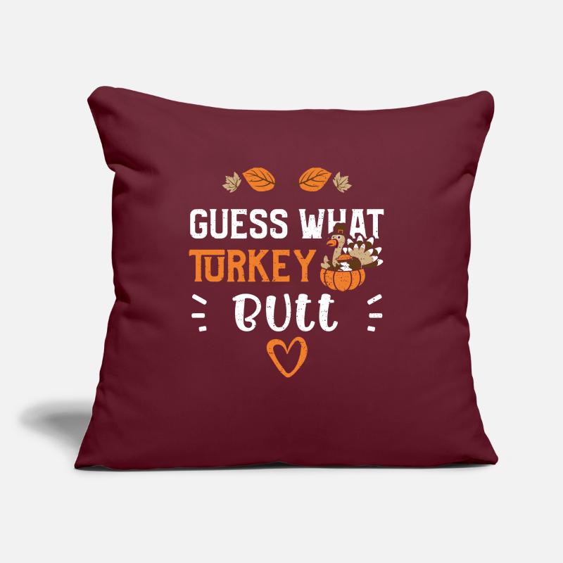 Devinez ce que la dinde Butt Coussin et housse de 45 x 45 cm