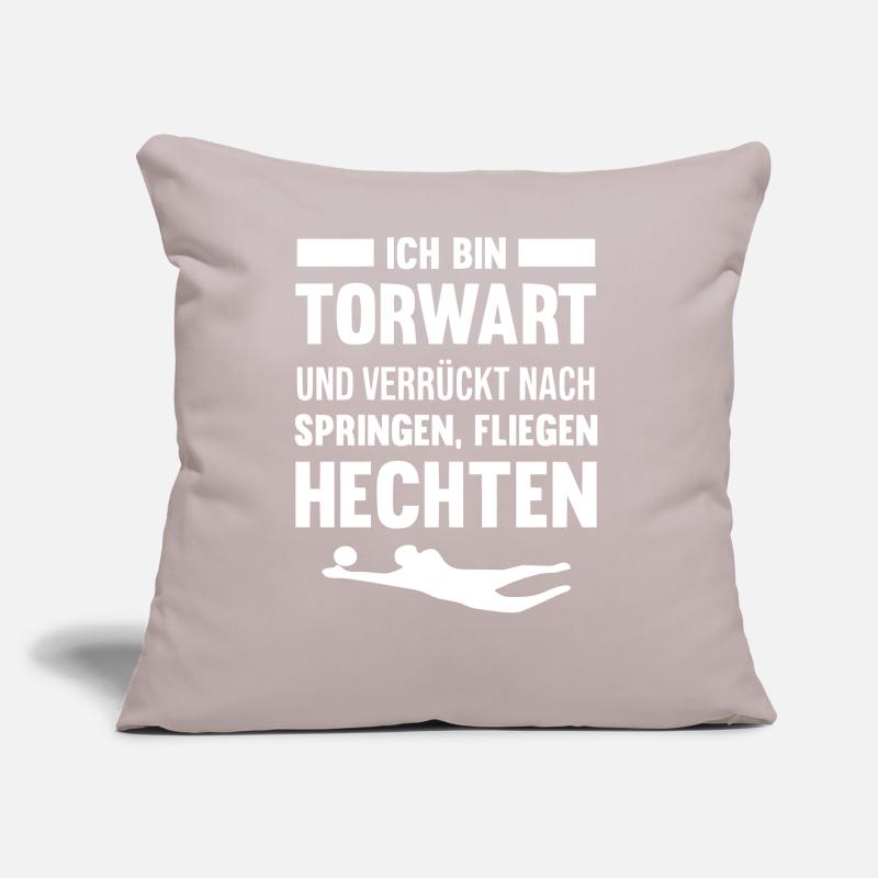 Torwart oder Torhüter Sofakissen mit Füllung 45 x 45 cm