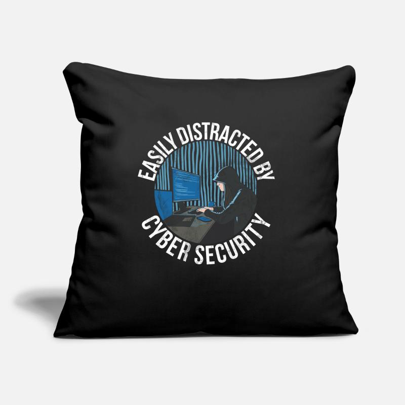 Cyber-sicherheits-hacker-hacking Sofakissen mit Füllung 45 x 45 cm