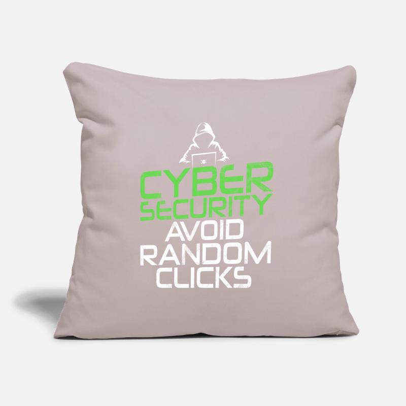 Cyber security hacker hacking Sofa pillow with filling 45cm x 45cm