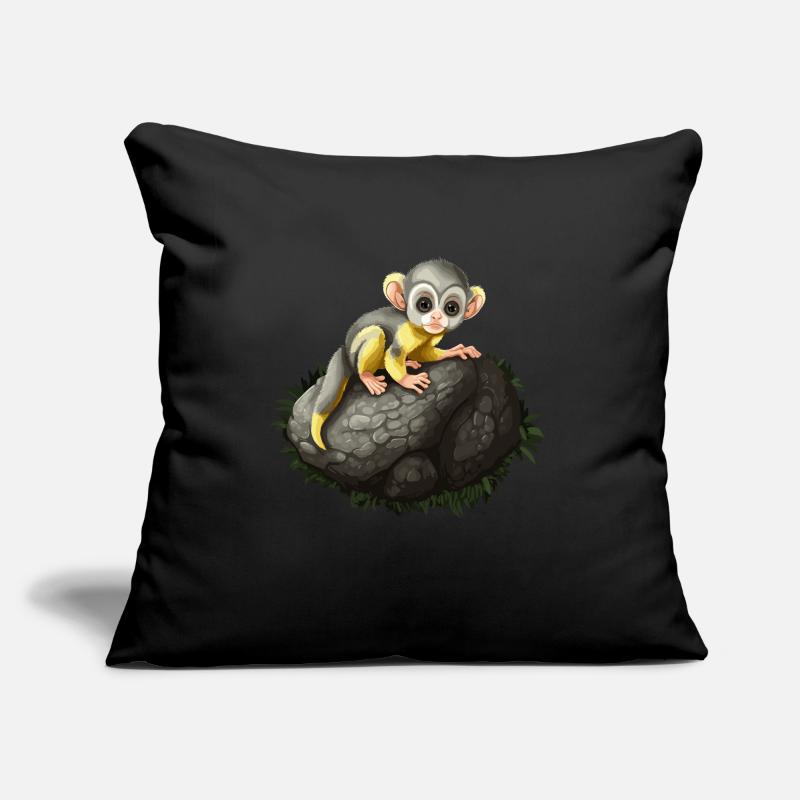 Squirrel Monkey Squirrel Monkey Monkey Monkey Baby Sofa pillow with filling 45cm x 45cm