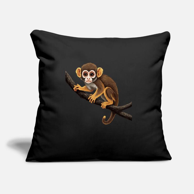 Squirrel monkey Squirrel monkey monkey monkey baby Sofa pillow with filling 45cm x 45cm