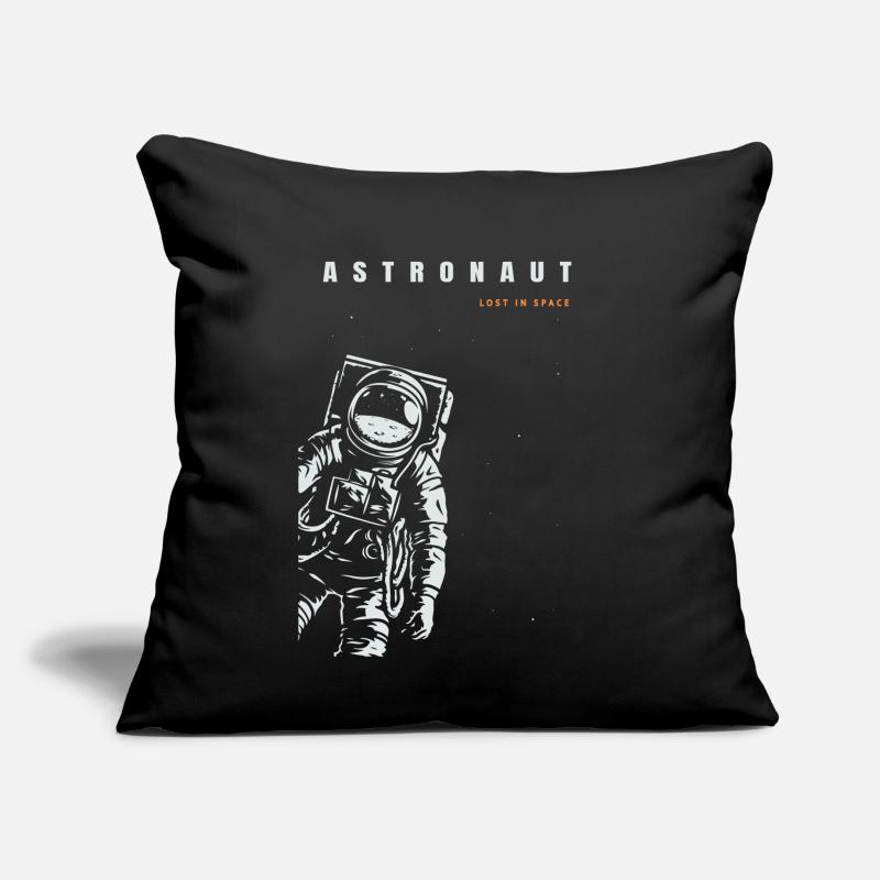 Astronaute perdu dans l'espace Coussin et housse de 45 x 45 cm