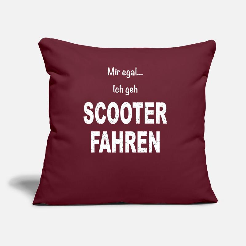 Scooter Stunt Scooter Tretroller Roller E-Scooter Sofakissen mit Füllung 45 x 45 cm