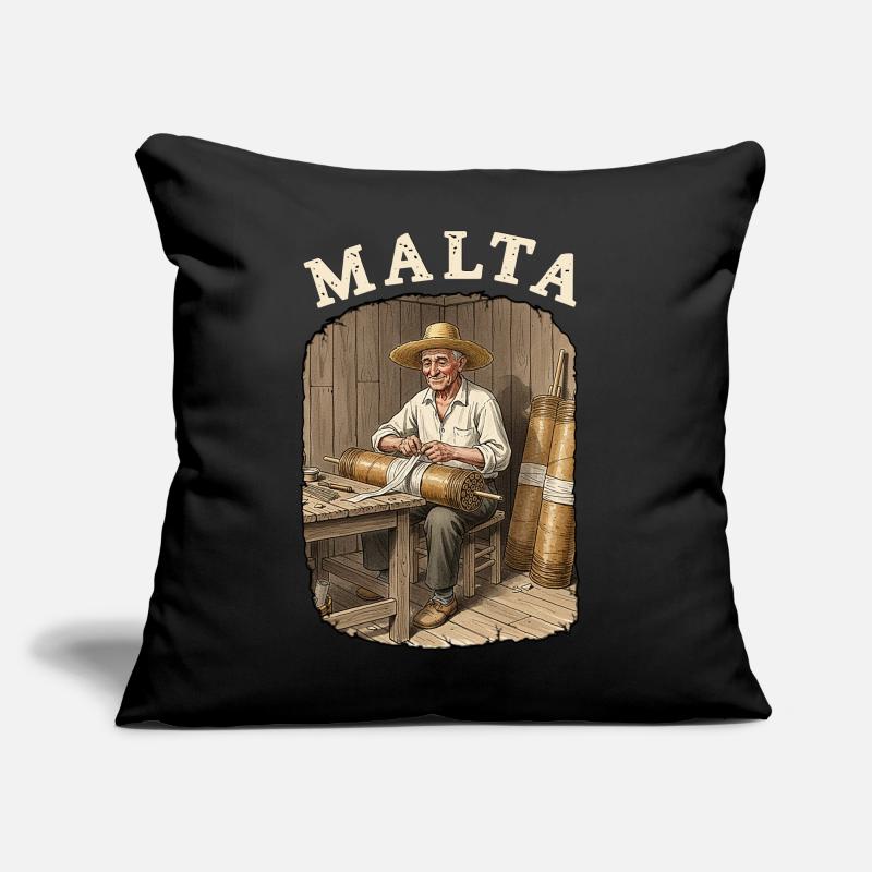 Malta Pyro Fireworks Sofa pillow with filling 45cm x 45cm