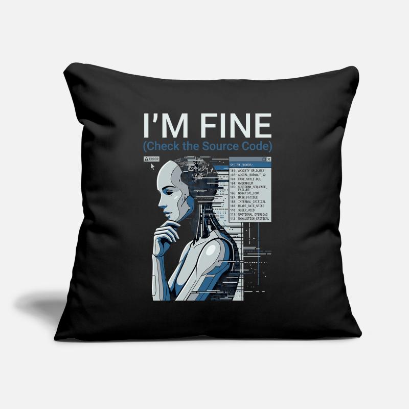 Consultez le code source Coussin et housse de 45 x 45 cm