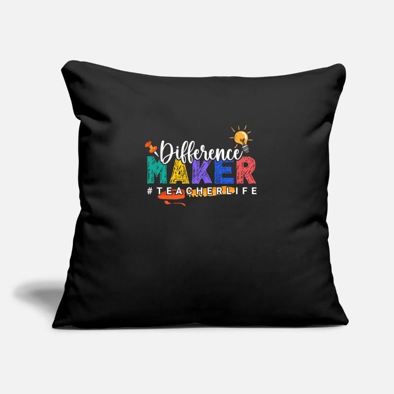 Les enseignants présentent le cours de formation des enseignants école d’enseignants Coussin et housse de 45 x 45 cm