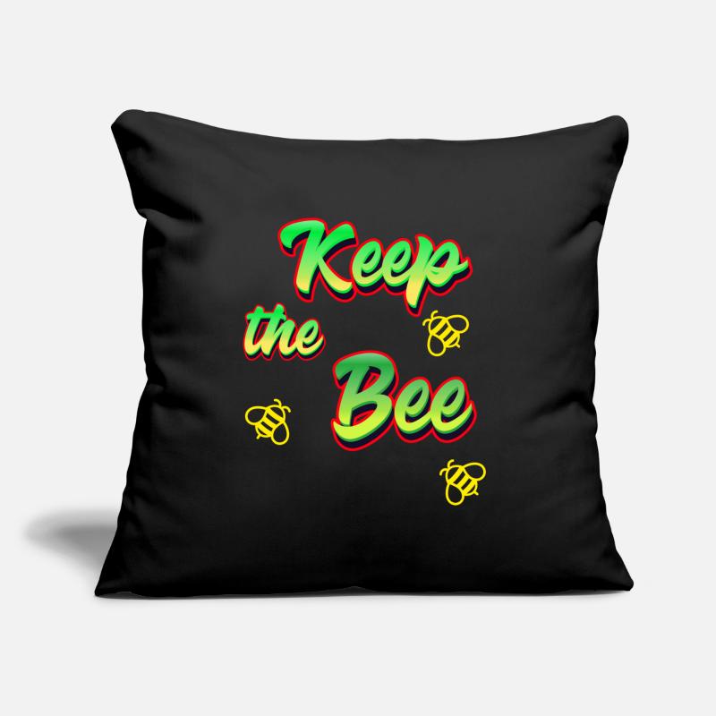Keep the bee Sofa pillow with filling 45cm x 45cm