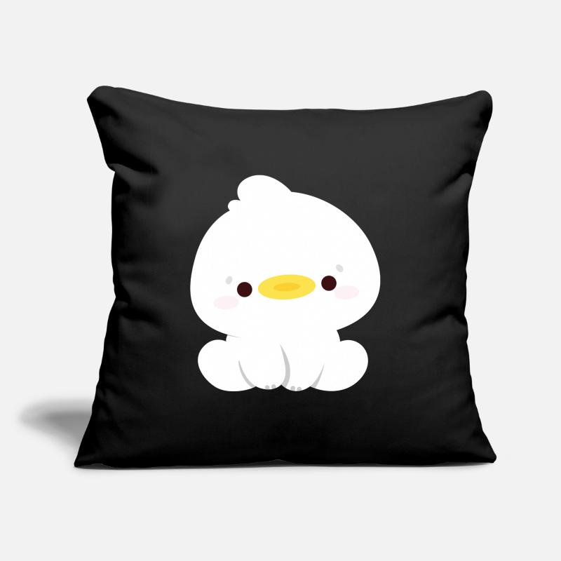Canard mignon Coussin et housse de 45 x 45 cm