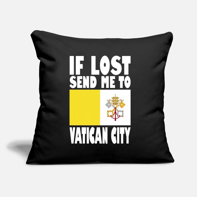 Drapeau de la Cité du Vatican Coussin et housse de 45 x 45 cm