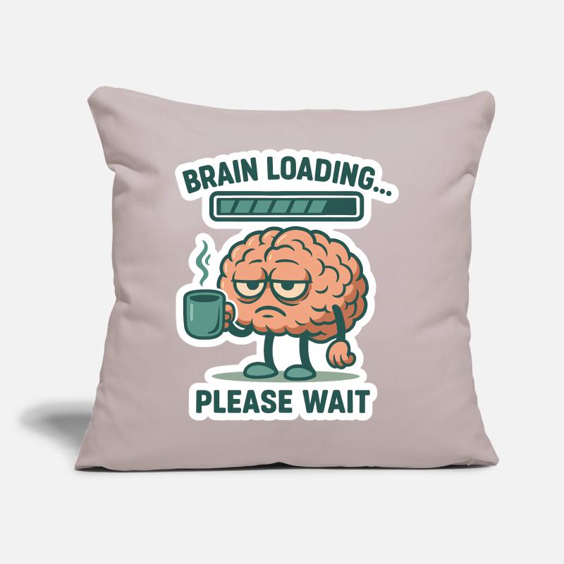 Brain Loading Sofa pillow with filling 45cm x 45cm