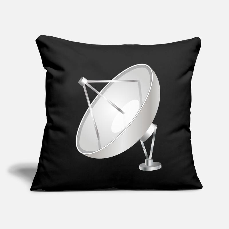 Antenne paraboise à l’aspect moderne et net Coussin et housse de 45 x 45 cm