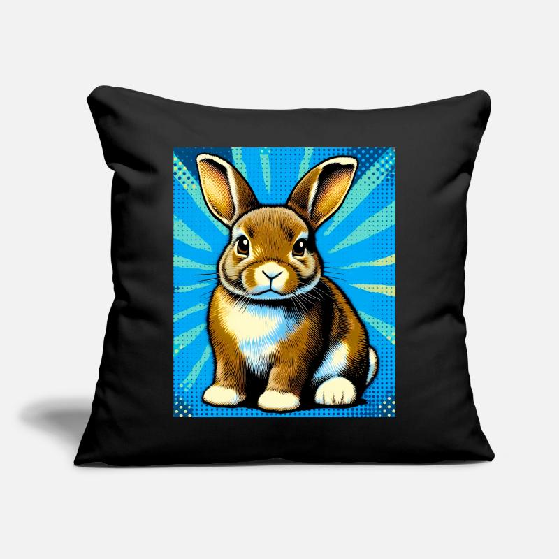 rabbit Sofa pillow with filling 45cm x 45cm