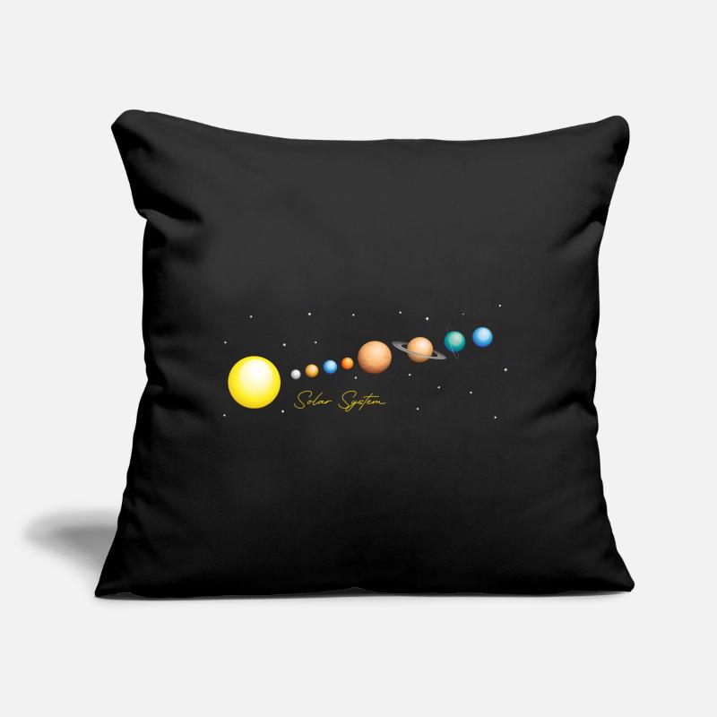 Solar system Sofa pillow with filling 45cm x 45cm