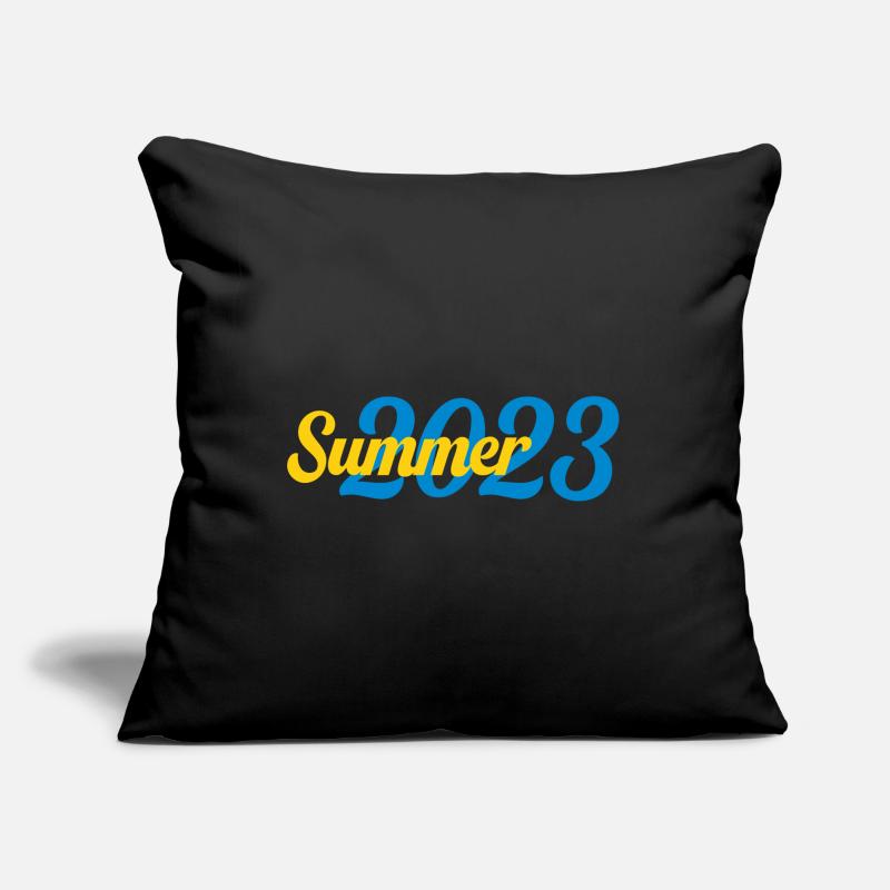 Été 2023 Coussin et housse de 45 x 45 cm