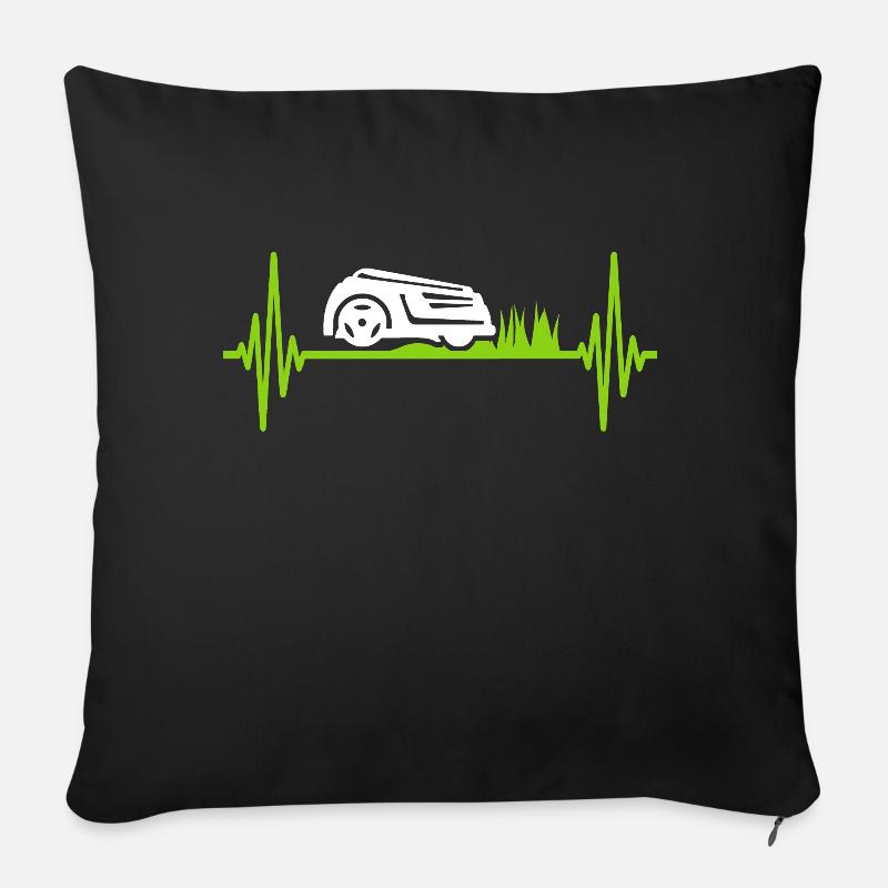 Faucheuse de tondeuse tondeuse ÉLECTROG - Coussin et housse de 45 x 45 cm - noir