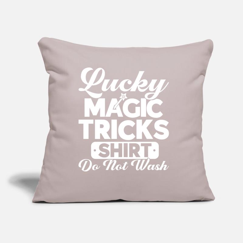 Magicien Party Magic Tricks Performer Magicien Coussin et housse de 45 x 45 cm