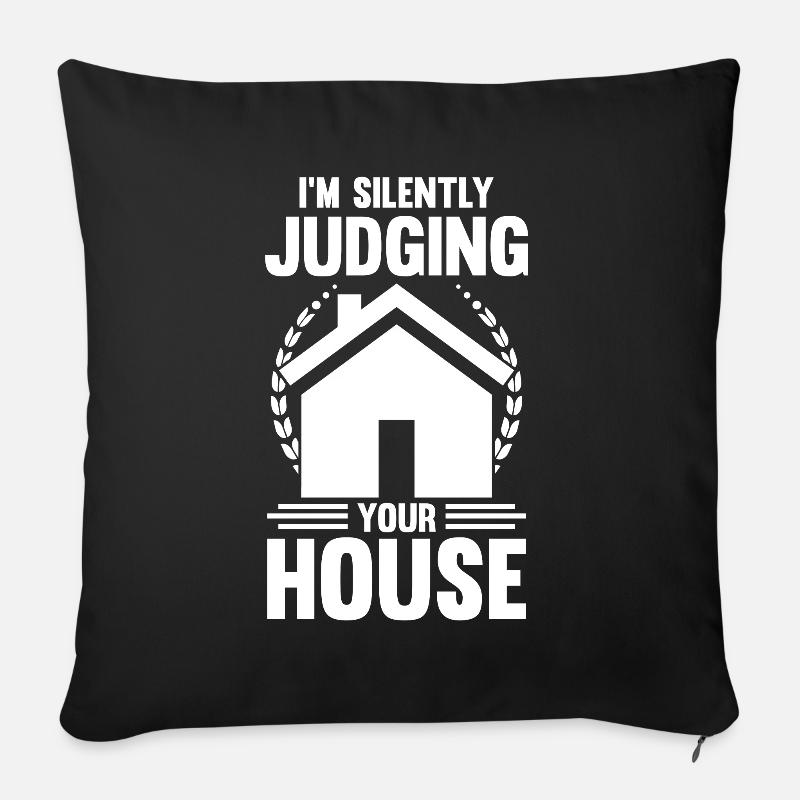 Architecte Cadeau Profession Architecture Emploi Architecte - Coussin et housse de 45 x 45 cm - noir