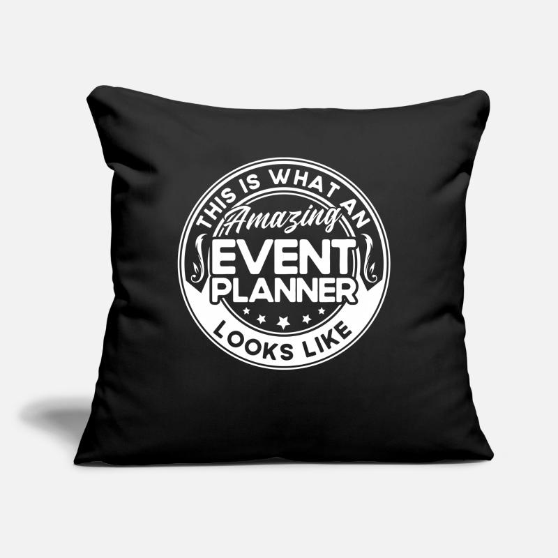 Event Planner Wedding Planner Event Manager Sofa pillow with filling 45cm x 45cm