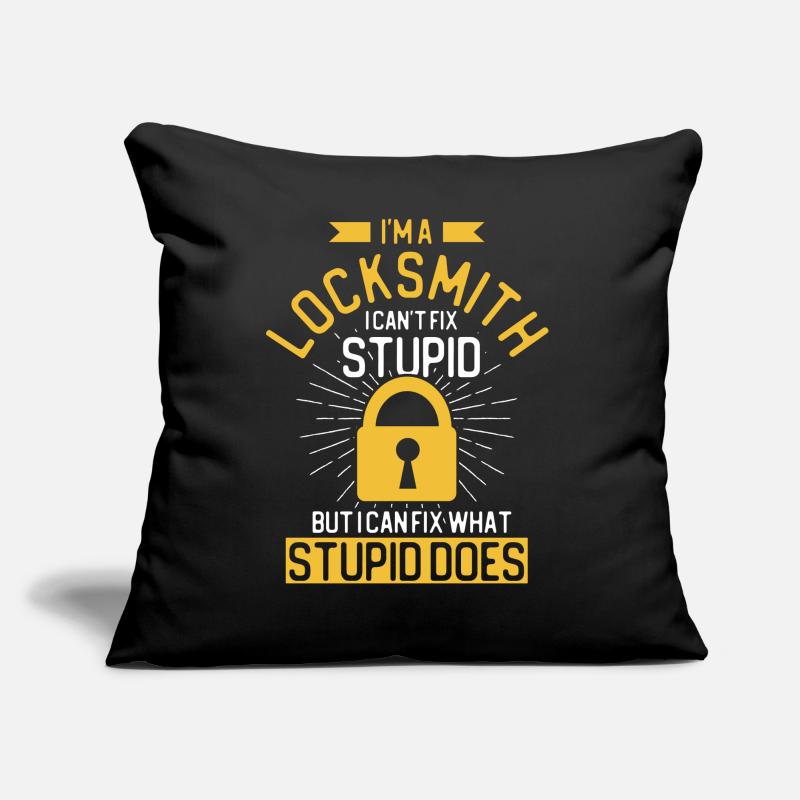 Locksmith Lock Picking Employee Locksmith Sofa pillow with filling 45cm x 45cm