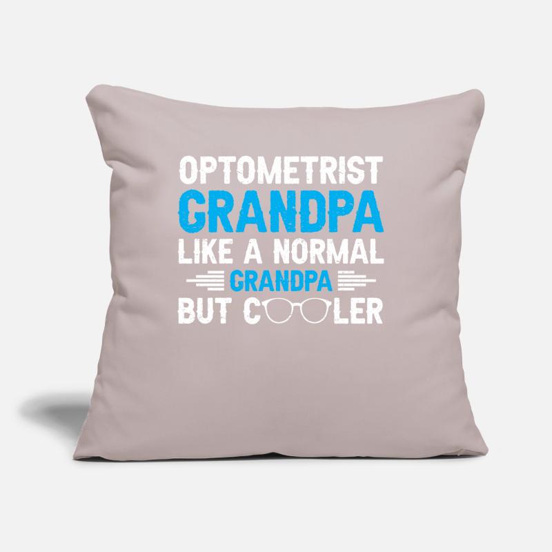 Opticien Gift Optometry Coussin et housse de 45 x 45 cm