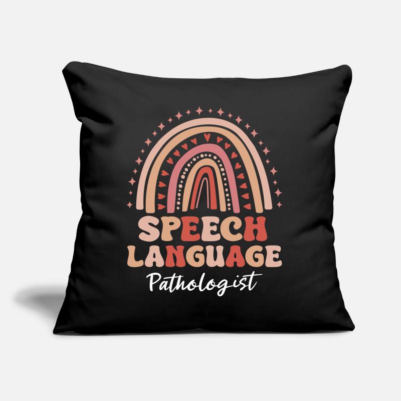 Speech Therapist Speech Therapy Speech Therapy Sofa pillow with filling 45cm x 45cm