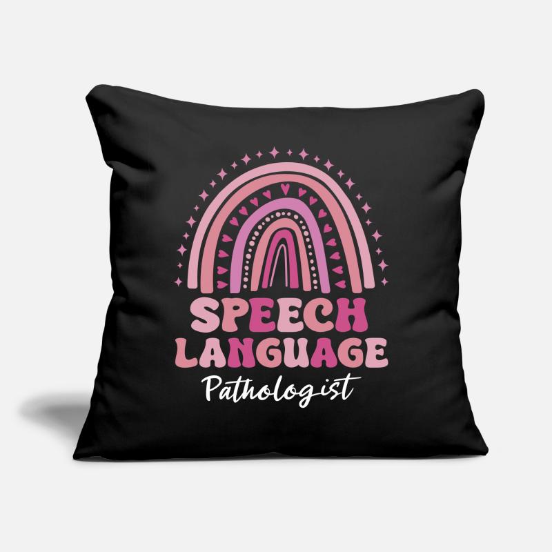 Speech Therapist Speech Therapy Speech Therapy Sofa pillow with filling 45cm x 45cm