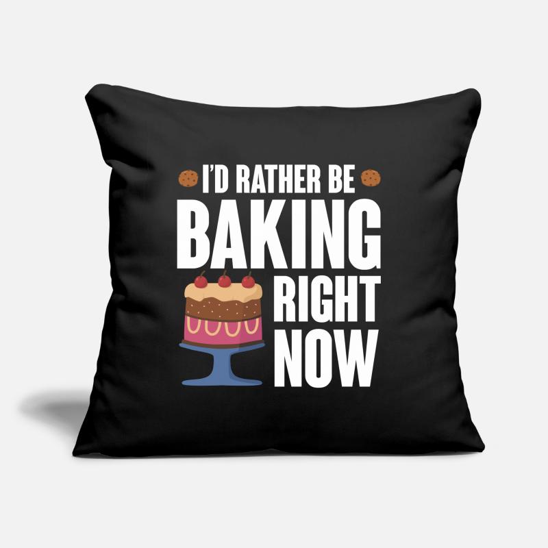 Konditor Backen Bäcker Kuchen Backen Sofakissen mit Füllung 45 x 45 cm
