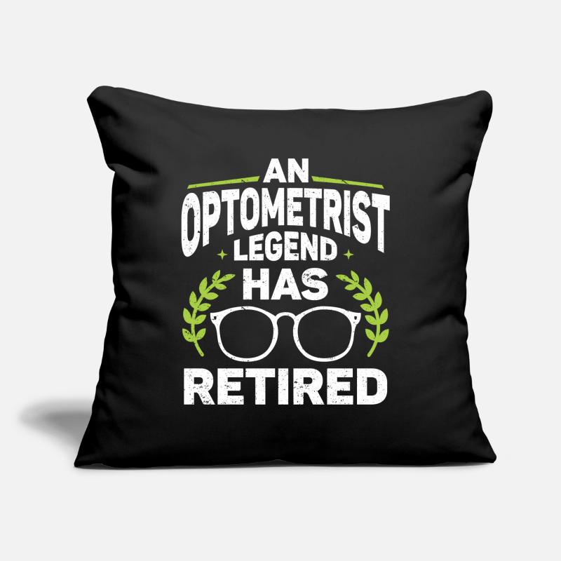 Optométriste Optométriste Optométrie Coussin et housse de 45 x 45 cm