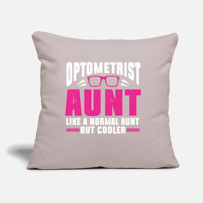 Optométriste Optométriste Optométrie Coussin et housse de 45 x 45 cm