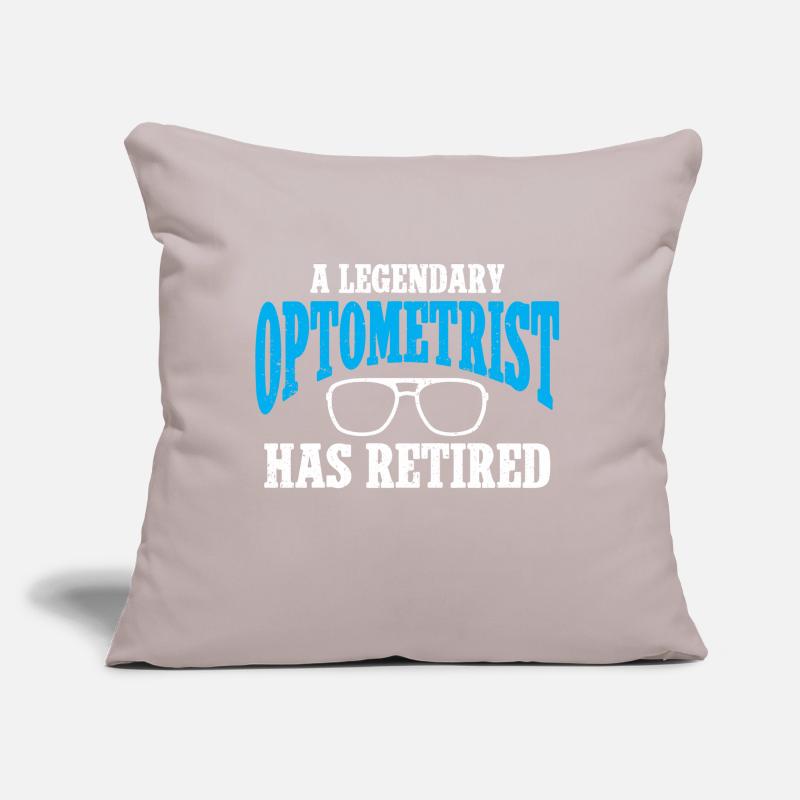 Optométriste Optométriste Optométrie Coussin et housse de 45 x 45 cm