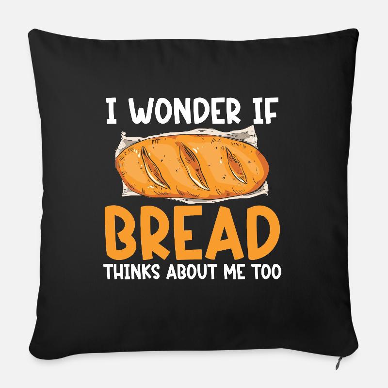 Baking Pun Bake Cook Chef Baker - Sofakissen mit Füllung 45 x 45 cm - Schwarz