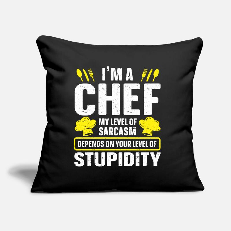 Chef Kitchen Chef Sofa pillow with filling 45cm x 45cm
