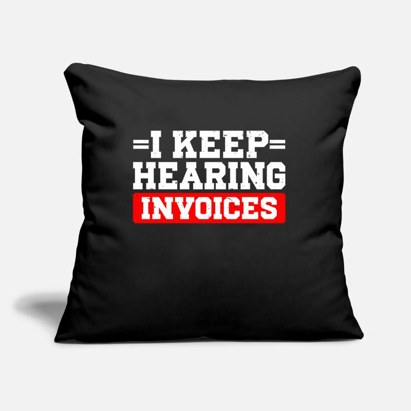 Comptable Impôts Cpa Coussin et housse de 45 x 45 cm