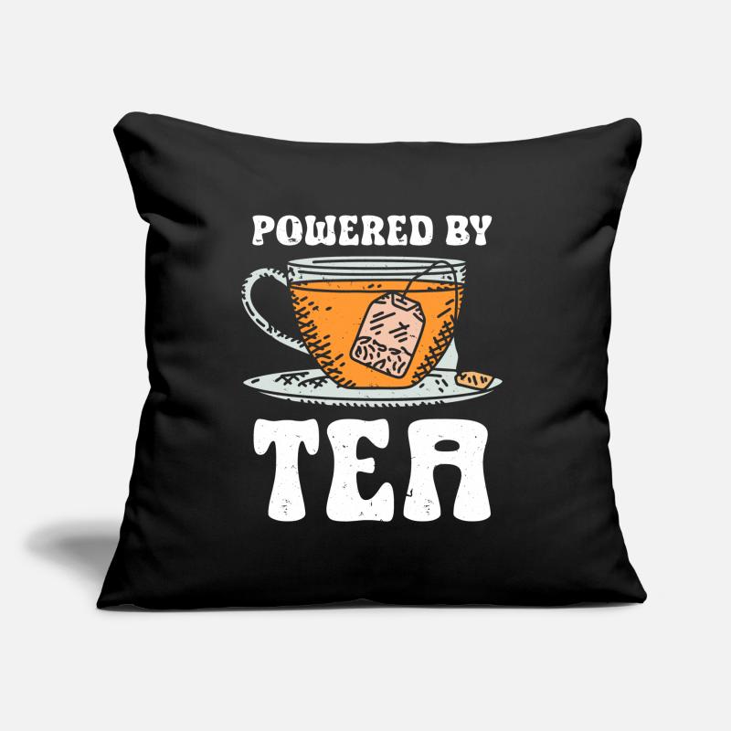 Tea Drinker Tea Sofa pillow with filling 45cm x 45cm