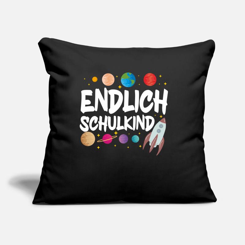 School 1. Grade Sofakissen mit Füllung 45 x 45 cm